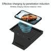 Car Fast Charging Wireless Charger for Nissan Sylphy 2020-2021, Left Driving(Black)