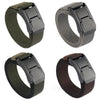 Men Casual Fashion Stretch Woven Quick Buckle Belt, Length: 125cm(ArmyGreen)