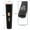 VGR V-021 5W USB Cutter Head Engraving Electric Hair Clipper (Gold)