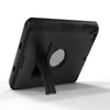 For iPad Mini 3 / 2 / 1 Shockproof PC + Silicone Protective Casewith Holder(Black)