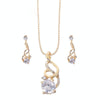 Fashion Wedding Zircon Crystal Jewelry Sets for Women