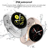 S30 1.28 inch TFT Screen Smart Wristband, Support Body Temperature Monitoring/Sleep Monitoring(Silver Steel)