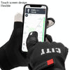 BSDDP A0112 Motorcycle Plush Cold-proof Touch Screen Riding Gloves Windproof Waterproof Outdoor Sports Gloves, Size: XXL(Black)