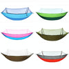 Outdoor Camping Anti-Mosquito Quick-Opening Hammock, Spec: Double (Fruit Green+Ink Green)