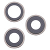 iPhone 16 Pro Camera Lens Cover (Titanium) - 3 Pack