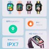 LEMFO K36 1.83 inch IPX7 Children Sport Smart Watch, Support Video Call / Message Notification / GPS / WiFi(Blue)