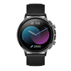 CF85 1.32 inch Silicone Watchband Color Screen Smart Watch(Black)
