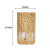 200ml Hollow-out Forest Pattern Wooden Essential Oil Aromatherapy Machine Ultrasonic Humidifier Automatic Alcohol Sprayer, Plug Specification:UK Plug(Light Brown-3)
