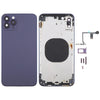 iPhone XS Max Back Cover, iP14 Pro Max Style (Purple)