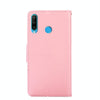 For Huawei P30 Lite Crystal Texture Horizontal Flip Leather Case with Holder & Card Slots & Wallet(Pink)