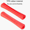 ENLEE 5pcs /Set Mountain Road Bike Brake Shifter Universal Cable Cover(Red)