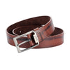 Dandali XX828 Men Casual Retro Pin Buckle Leather Belt Waistband, Length: 110-125cm (Coffee)