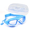 HAIZID Children Large Frame Anti-fog HD Diving Goggles(5021 Purple)