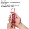 Portable Dog Poop Bag Dispenser with 15 Bags (Blue/White)