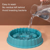 Slow Feeder Dog & Cat Bowl, Green, Anti-Gulping, 27cm