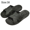 Anti-static Non-slip X-shaped Slippers, Size: 38 (Black)