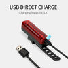 A02 Bicycle Taillight Bicycle Riding Motorcycle Electric Car LED Mountain Bike USB Charging Safety Warning Light (50 Hours, Plastic Bag)