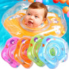 Circle Shaped Inflatable Baby Children Swimming Neck Ring(Pink)