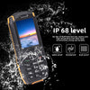 Rugtel R2C Rugged Phone, IP68 Waterproof Dustproof Shockproof, 2.4 inch, MTK6261D, 2500mAh Battery, SOS, FM, Dual SIM (Orange)
