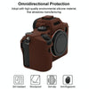 For Sony A7 III / ILCE-7M3 / A7R III Soft Silicone Protective Case(Coffee)