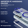 For Samsung Galaxy Z Fold5 lce Folding Series MagSafe Integrated Clear PC Phone Case(Royal Blue)