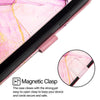 For Samsung Galaxy M16 5G / F16 5G PT003 Marble Pattern Flip Leather Phone Case(Pink Purple Gold)