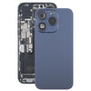 iPhone 15 Pro Max Back Cover with Lens Cover, MagSafe, Blue