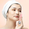 Manual Square Silicone Cleansing Apparatus(Pink)