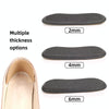 High Heel Shoes Thickened Anti-Wear Foot Half Size Pads, Size: 2mm(Grey)