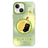 For iPhone 14 Skin Feeling Jelly TPU Hybrid PC Phone Case(Mao Shan Durian Green)