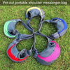 Small Pet Sling Carrier, Magenta, Hands-Free, Reversible