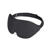 4 In 1 3D Sleep Eye Mask Memory Foam Non-pressure Shading Sleeping Blindfold(Black)