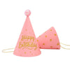 20 PCS Sequined Fur Ball Birthday Hat Birthday Party Supplies Dress Up Paper Hat, Colour: No. 2 Glitter