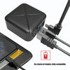 Multi-Function Projection And Charging AC Adapter Base Support Android/PC/Lite For Switch, Specifications:Black+UK Plug