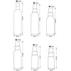 Refillable Glass Fine Mist Atomizers Aluminum Bottle, 50ml(Transparent)