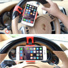 Steering Wheel Bracket Snaps Navigation, For iPhone, Galaxy, Huawei, Xiaomi, LG, HTC and Other Smart Phones