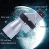 FEIRSH 8x20 Monocular Corner Telescope Outdoor Low Light Night Vision Portable Telescope(Metal Optical Red Film)