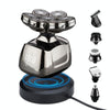 7-head Multifunctional Waterproof Barber Shaver, Specification: Wireless charging(6 in 1)