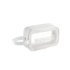 PVC Transparent Waterproof Portable Cosmetic Bag, Size: S (White)