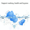 Anti-Noise Sleep Earplugs Silicone Soundproof Earplugs Industrial Noise Cancelling Silent Earplugs(White)