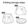Naturehike NH20SJ040 20L PVC Outdoor Camping Foldable Water Storage Bucket (Coffee)