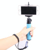 LED Flash Light Holder Sponge Steadicam Handheld Monopod with Gimbal for SLR Camera(Red)