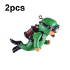 Floating Diver Aquarium Ornaments - Green (2 Pack)