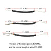 Spear Fork Force Release Shockproof Latex Tube Buffer, Style: Spiral Pin Rope