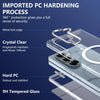 For Samsung Galaxy Z Fold6 lce Folding Series MagSafe Integrated Clear PC Phone Case(Silver)