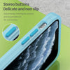 For iPhone 11 Pro MagSafe Frosted Translucent TPU + PC Full Coverage Phone Case(Blue)