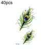 40 PCS Waterproof Small Fresh Tattoo Stickers(RC-452)