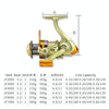YUMOSHI JF3000 Spinning Fishing Reel 5.2:1 Gear Ratio Metal Spool Saltwater Fishing Tools