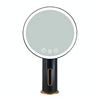 Smart LED Desktop Makeup Mirror with Fill Light, White Light (Black)