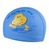Children Cartoon Hippo Pattern PU Coated Waterproof Swimming Cap, Pattern Random Delivery(Blue)